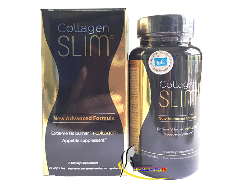 Thuốc giảm cân Collagen Slim hỗ trợ giảm cân hiệu quả mà hoàn toàn không tác dụng phụ