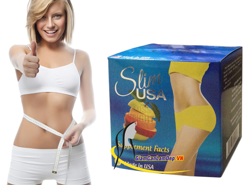 Viên uống giảm cân Slim Usa của Mỹ giúp loại bỏ mỡ thừa nhanh chóng và mạnh mẽ