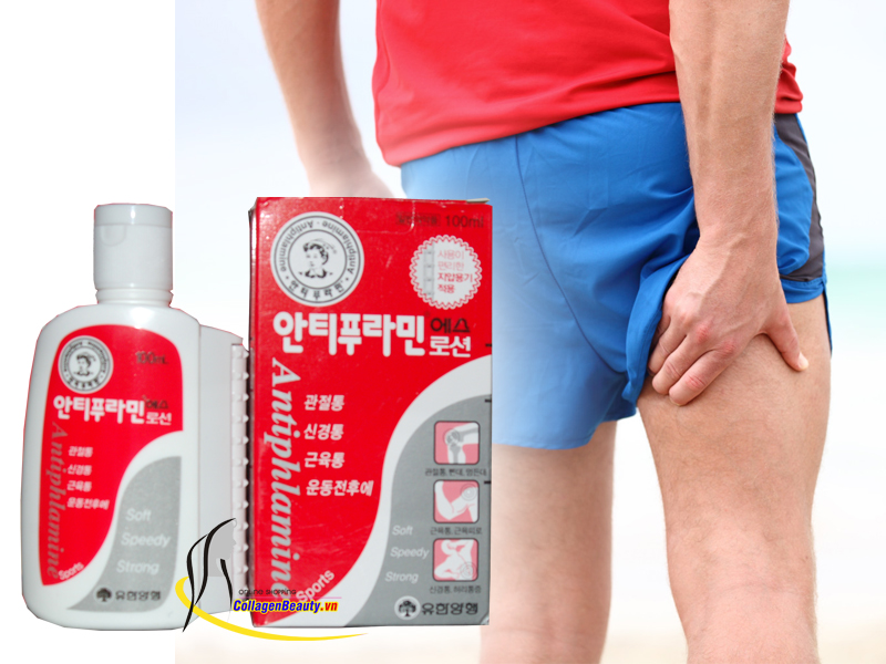 Dầu xoa bóp giảm đau Antiphlamine Lotion 100ml Hàn Quốc