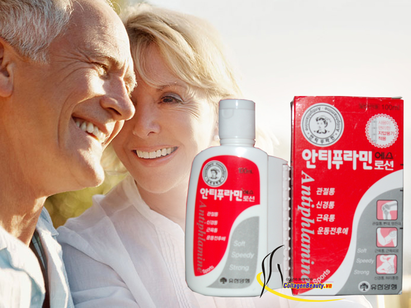 Dầu xoa bóp giảm đau Antiphlamine Lotion 100ml Hàn Quốc