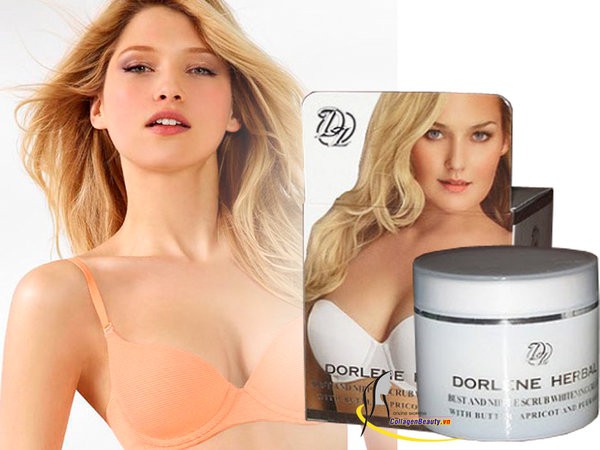 Dorlene - Herbal áo trắng - Kem săn chắc trắng sáng ngực