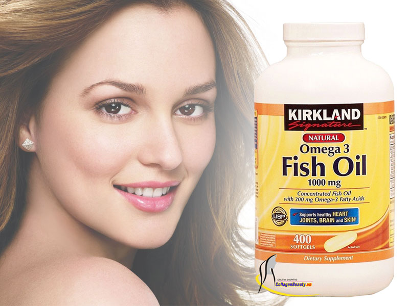 Viên Dầu Cá Fish Oil Omega 3 1000mg Kirkland - Thực Phẩm Chức Năng Chăm Sóc Sức Khỏe & Sắc Đẹp