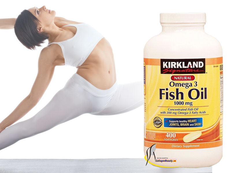 Viên Dầu Cá Fish Oil Omega 3 1000mg Kirkland - Thực Phẩm Chức Năng Chăm Sóc Sức Khỏe & Sắc Đẹp