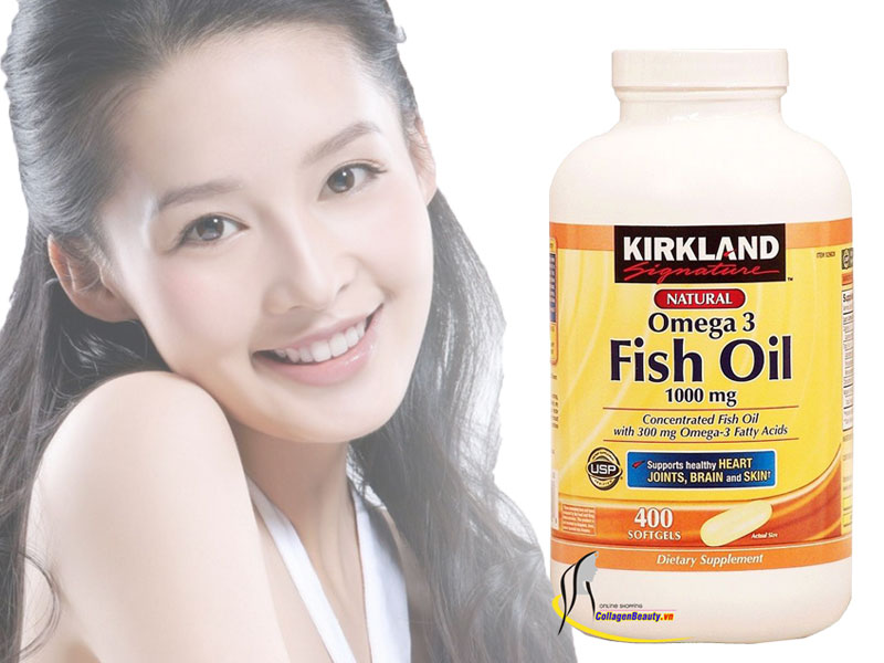 Viên Dầu Cá Fish Oil Omega 3 1000mg Kirkland - Thực Phẩm Chức Năng Chăm Sóc Sức Khỏe & Sắc Đẹp