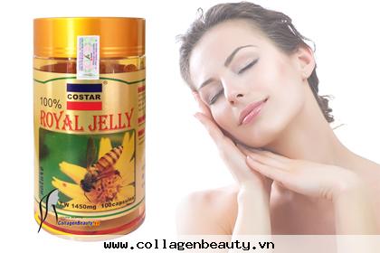 Sữa Ong Chúa Costar 1450mg hộp 100 viên Úc