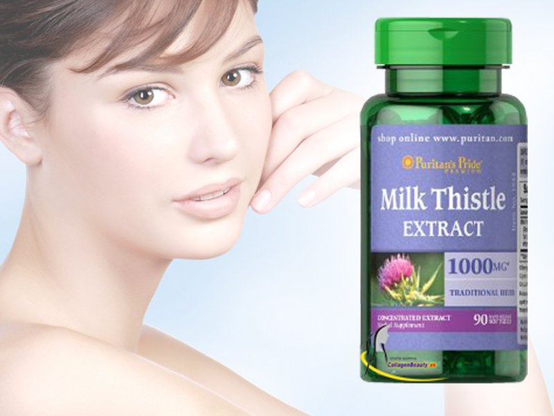 Thuốc Bổ Gan Milk Thistle Extract 1000mg - 90 viên