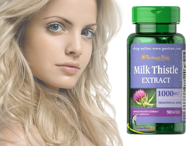 Thuốc Bổ Gan Milk Thistle Extract 1000mg - 90 viên
