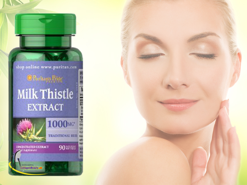 Thuốc Bổ Gan Milk Thistle Extract 1000mg - 90 viên