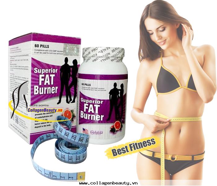 SUPERIOR FAT BURNER USA - Thuốc giảm cân trái bưởi
