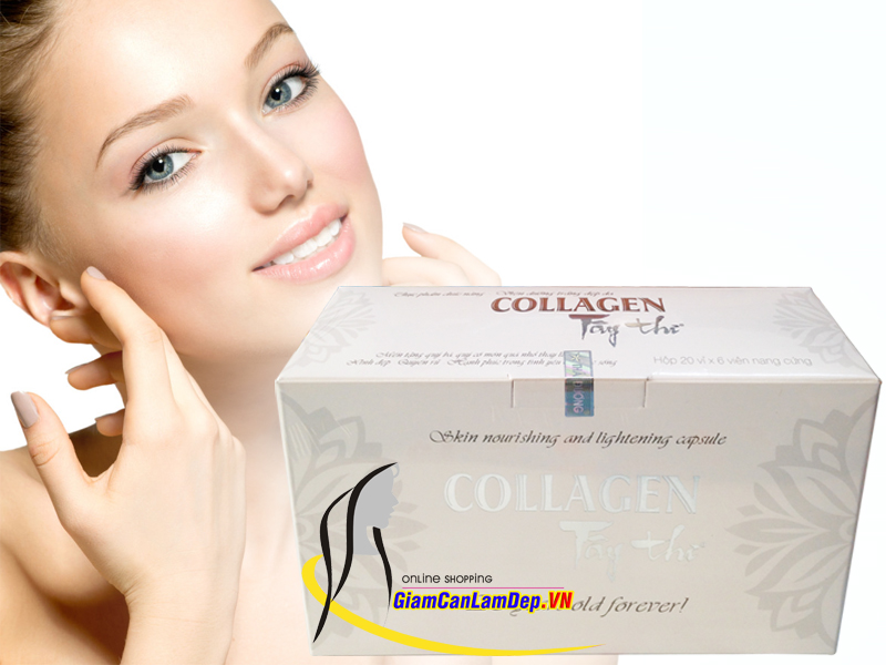 Viên Uống Đẹp Da Collagen Tây Thi - Viên uống hỗ trợ làm đẹp, chống lão hóa da