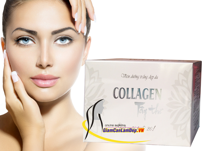 Viên Uống Đẹp Da Collagen Tây Thi - Viên uống hỗ trợ làm đẹp, chống lão hóa da