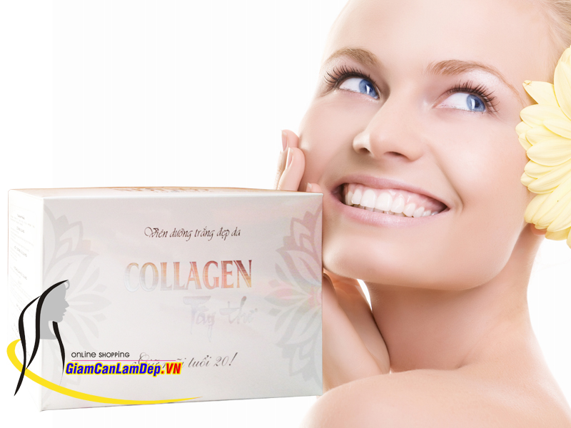 Viên Uống Đẹp Da Collagen Tây Thi - Viên uống hỗ trợ làm đẹp, chống lão hóa da