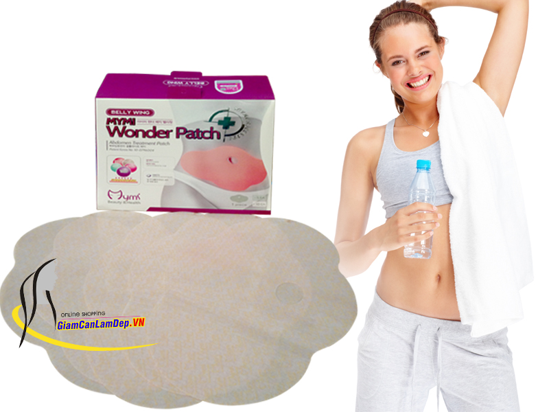 Miếng Dán Tan Mỡ Bụng - Mỡ Đùi Mymi Wonder Patch Hàn Quốc