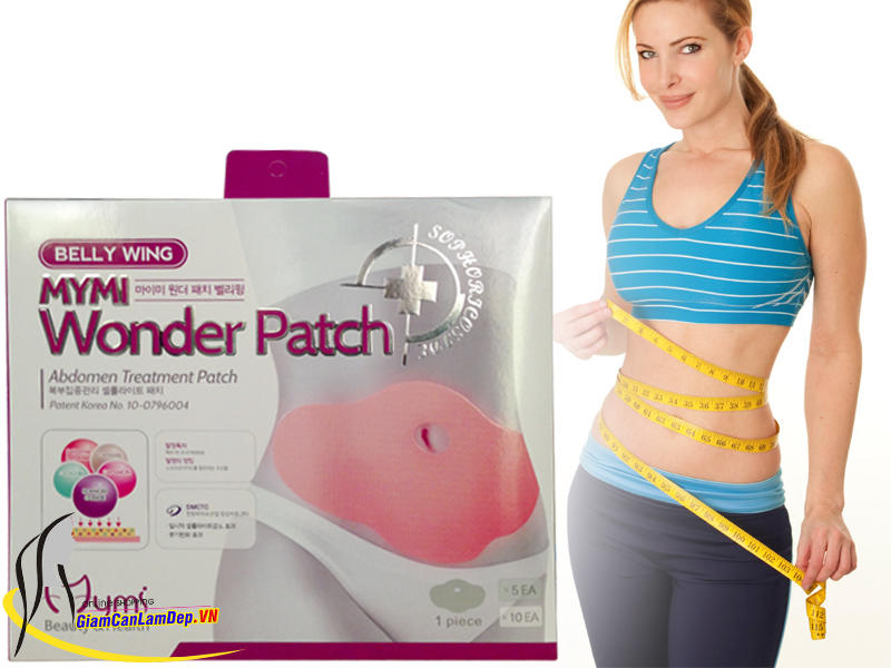 Miếng Dán Tan Mỡ Bụng - Mỡ Đùi Mymi Wonder Patch Hàn Quốc