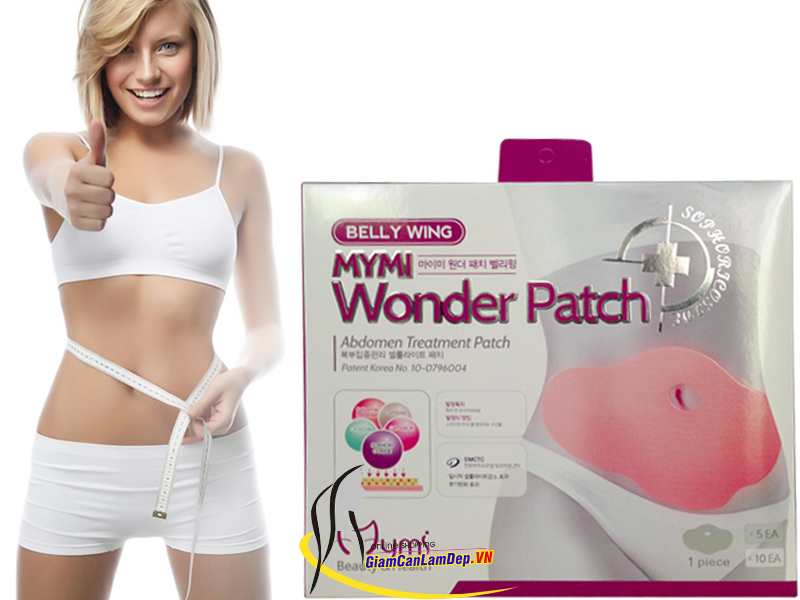 Miếng Dán Tan Mỡ Bụng - Mỡ Đùi Mymi Wonder Patch Hàn Quốc