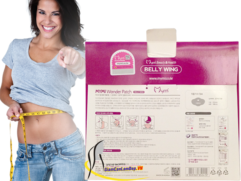 Miếng Dán Tan Mỡ Bụng - Mỡ Đùi Mymi Wonder Patch Hàn Quốc