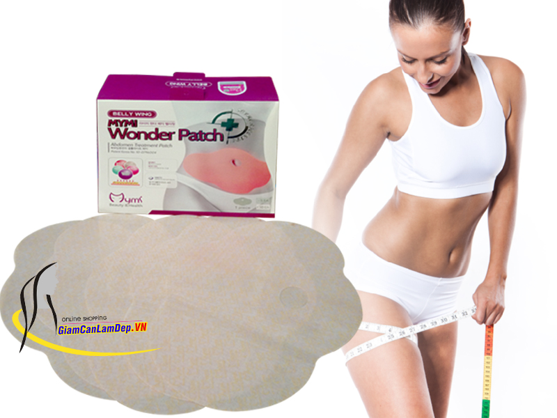 Miếng Dán Tan Mỡ Bụng - Mỡ Đùi Mymi Wonder Patch Hàn Quốc