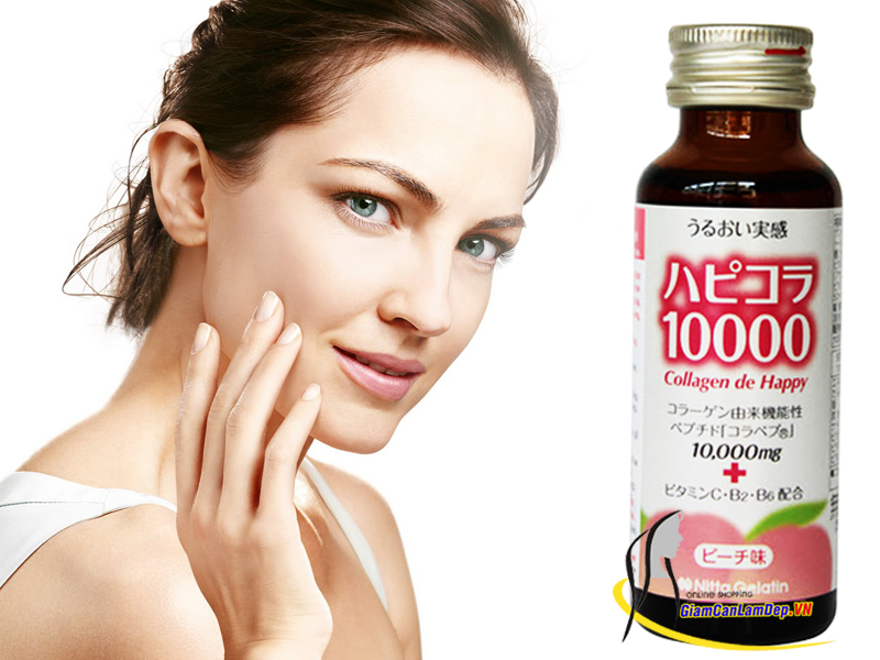 Nước Uống Collagen DE HAPPY 10000 mg Đẹp Da Từ Nhật Bản
