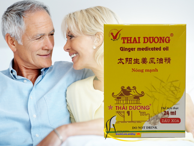 Dầu gió Gừng Thái Dương nóng mạnh