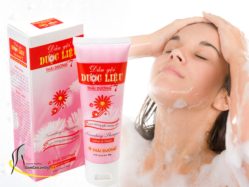Dầu Gội Dược Liệu Thái Dương 7 tuýp 90g