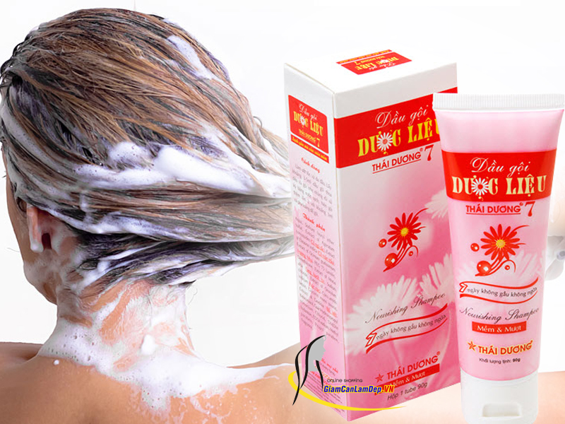 Dầu Gội Dược Liệu Thái Dương 7 tuýp 90g
