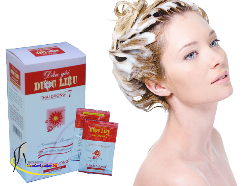 Dầu Gội Dược Liệu Thái Dương 7 Dạng Gói