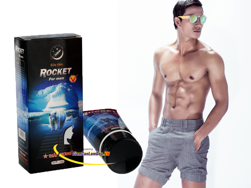 Sữa Tắm Rocket For Men- Sữa Tắm Dành Cho Nam