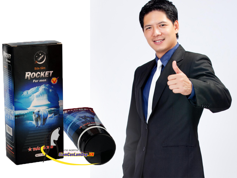 Sữa Tắm Rocket For Men- Sữa Tắm Dành Cho Nam