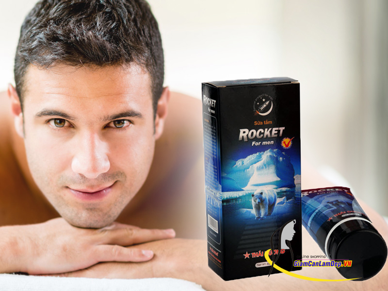 Sữa Tắm Rocket For Men- Sữa Tắm Dành Cho Nam
