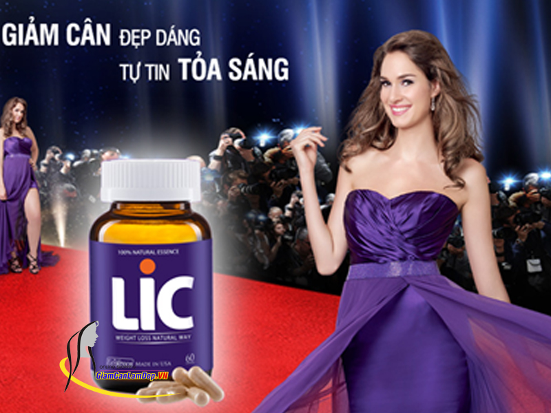 Thuốc Giảm Cân LIC - Viên Uống Giảm Cân Của Mỹ