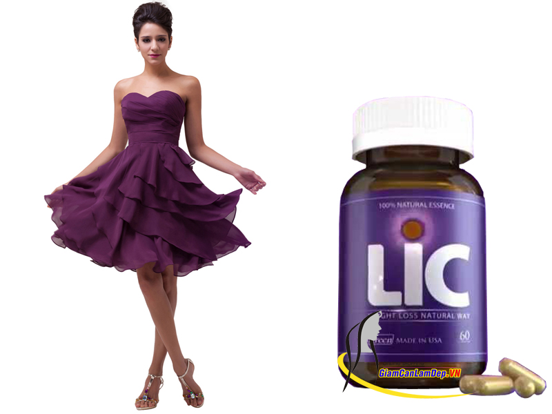 Thuốc Giảm Cân LIC - Viên Uống Giảm Cân Của Mỹ