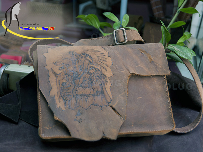 Túi Đeo Chéo Dành Cho Nam Tattoo Handmade Olug Mã SP 960