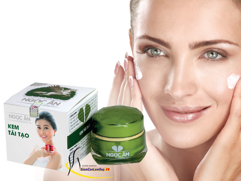 Kem Dưỡng Tái Tạo Da 12gr Ngọc Ân Cho Da Trắng Sáng, Chống Lão Hóa, Ngừa Thâm (COD: 15)