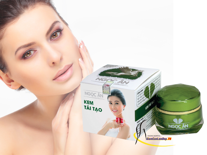 Kem Dưỡng Tái Tạo Da 12gr Ngọc Ân Cho Da Trắng Sáng, Chống Lão Hóa, Ngừa Thâm (COD: 15)