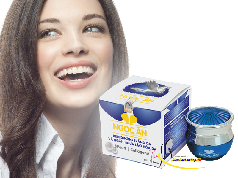 Mỹ phẩm Ngọc Ân - Kem Dưỡng Trắng Da, Ngăn Ngừa Lão Hóa 20gr (COD: 08)