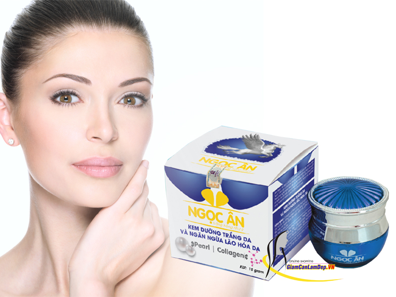 Mỹ phẩm Ngọc Ân - Kem Dưỡng Trắng Da, Ngăn Ngừa Lão Hóa 20gr (COD: 08)