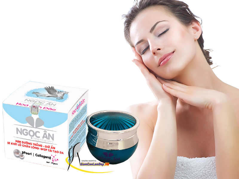 Kem Dưỡng Trắng Da Mỹ Phẩm Ngọc Ân 15gr Giúp Giữ Ẩm Se Khít Lỗ Chân Lông, Tái Tạo Da (COD: 13)