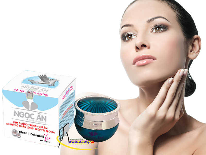 Kem Dưỡng Trắng Da Mỹ Phẩm Ngọc Ân 15gr Giúp Giữ Ẩm Se Khít Lỗ Chân Lông, Tái Tạo Da (COD: 13)