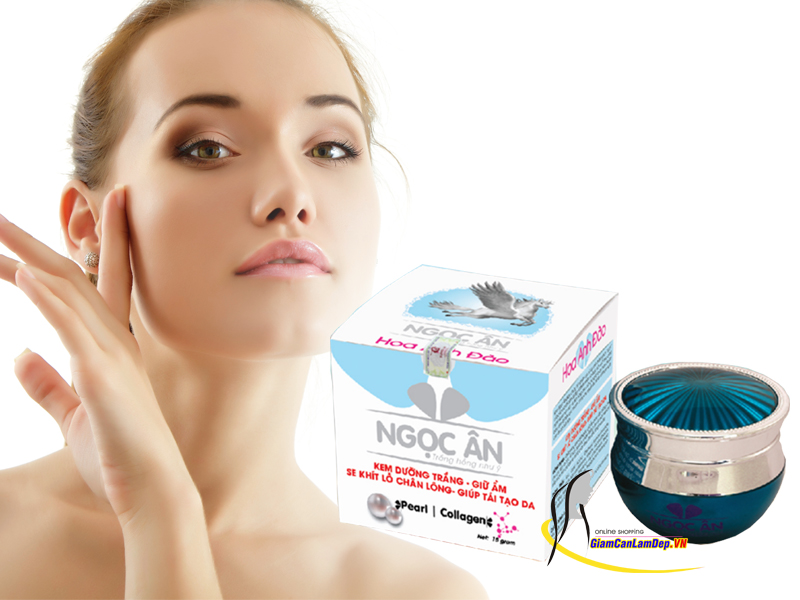 Kem Dưỡng Trắng Da Mỹ Phẩm Ngọc Ân 15gr Giúp Giữ Ẩm Se Khít Lỗ Chân Lông, Tái Tạo Da (COD: 13)