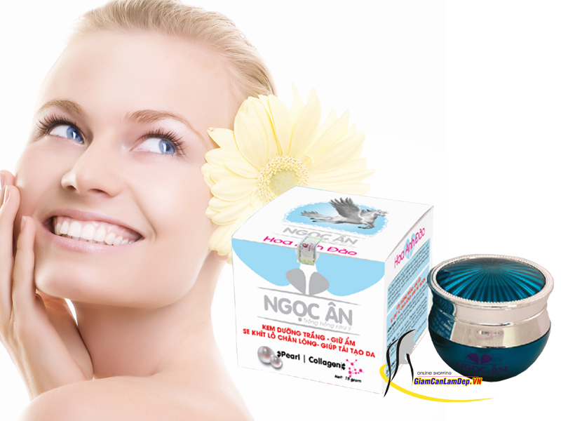 Kem Dưỡng Trắng Da Mỹ Phẩm Ngọc Ân 15gr Giúp Giữ Ẩm Se Khít Lỗ Chân Lông, Tái Tạo Da (COD: 13)