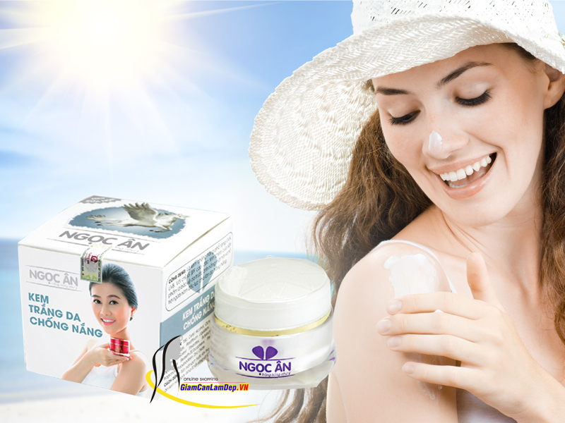 Mỹ Phẩm Ngọc Ân - Dưỡng Trắng Da, Chống Nắng 12gr (COD: 16)