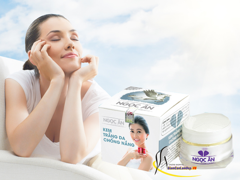Mỹ Phẩm Ngọc Ân - Dưỡng Trắng Da, Chống Nắng 12gr (COD: 16)