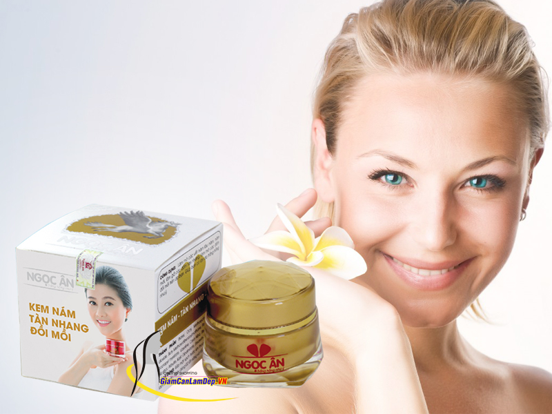 Mỹ Phẩm Ngọc Ân - Kem Đặc Trị Nám, Tàn Nhang, Đồi Mồi 12gr (COD: 18)