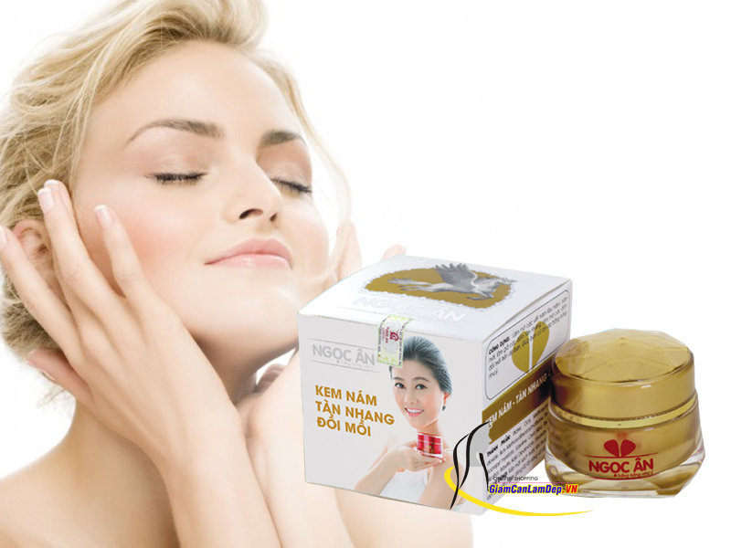 Mỹ Phẩm Ngọc Ân - Kem Đặc Trị Nám, Tàn Nhang, Đồi Mồi 12gr (COD: 18)