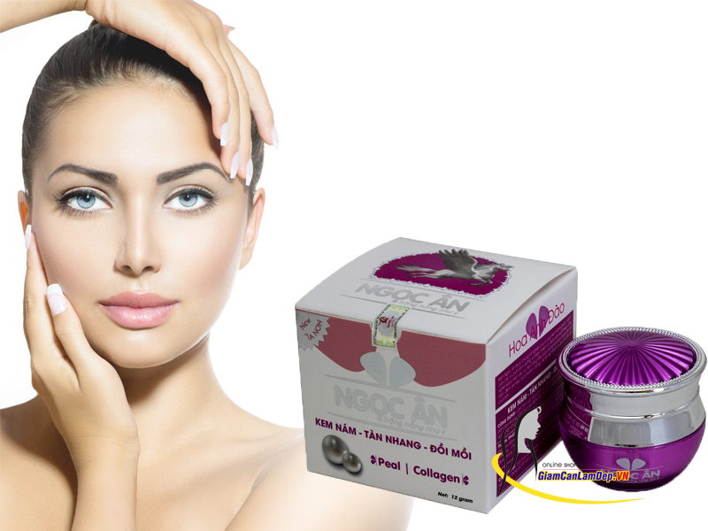 Mỹ Phẩm Trị Nám Ngọc Ân 15gr - Dưỡng Trắng Da, Đặc Trị Nám, Tàn Nhang, Đồi Mồi (COD: 12)