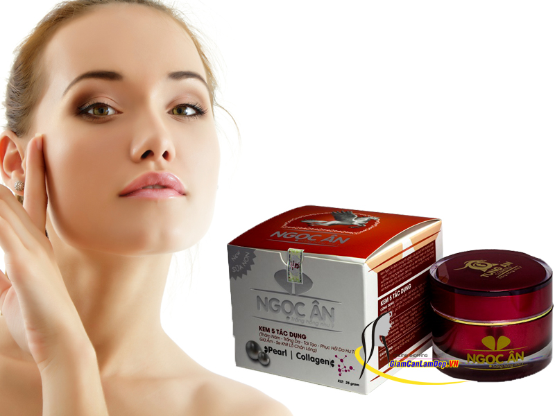 Kem 5 Trong 1 30gr Của Mỹ Phẩm Ngọc Ân Trị Nám, Phục Hồi Da, Se Khít Lỗ Chân Lông (COD: 03)