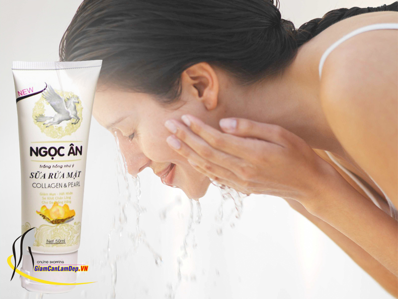 Sữa Rửa Mặt Collagen Và Ngọc Trai Của Mỹ Phẩm Ngọc Ân (cod: 26)