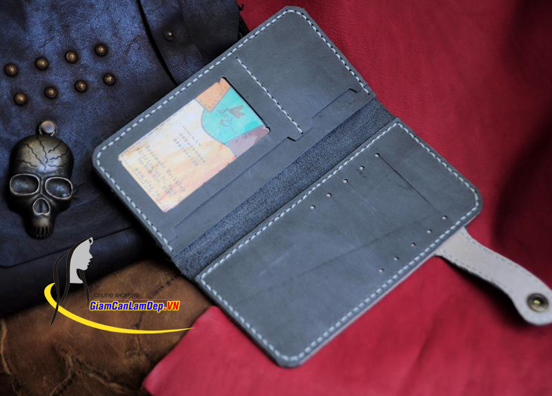 Ví Da Nữ Cầm Tay Handmade Olug Với Nhiều Màu Sắc Mã SP 892