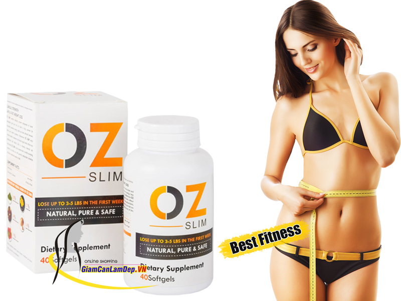 OZ SLIM - Viên Uống Giảm Cân 40 Viên Của Mỹ Dành Cho Người Khó Giảm Cân