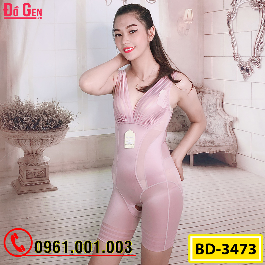 Bộ Đồ Lót Gen Định Hình - Gen Nịt Bụng Thu Gọn Vòng Eo (Cod: BD-3473)